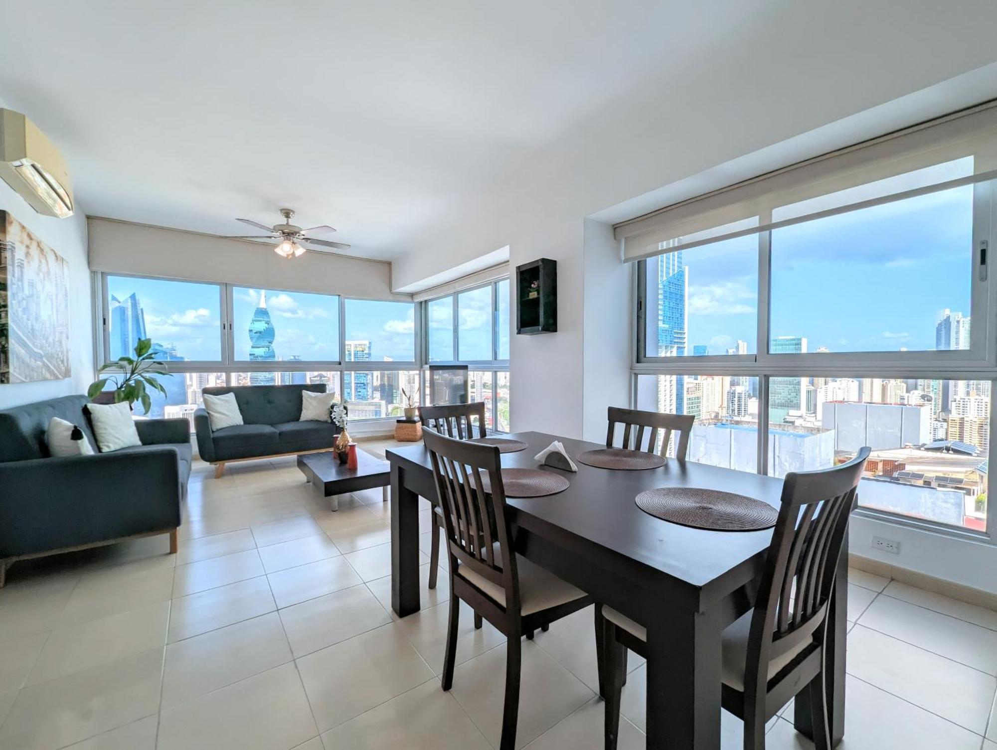 Yc 3602 L Apartamento 2Br En Av Balboa Panama Stadt Exterior foto
