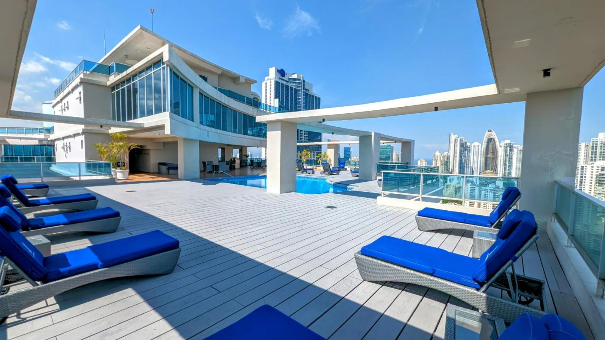 Yc 3602 L Apartamento 2Br En Av Balboa Panama Stadt Exterior foto